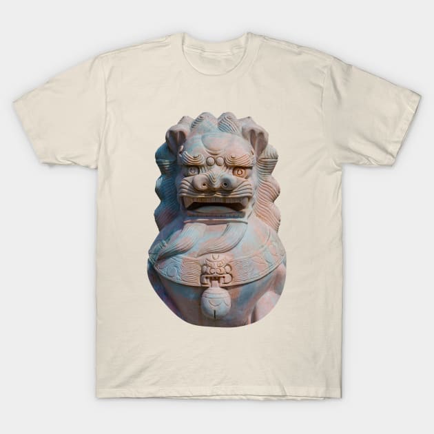 Head of a Dog of Foo T-Shirt by dalyndigaital2@gmail.com